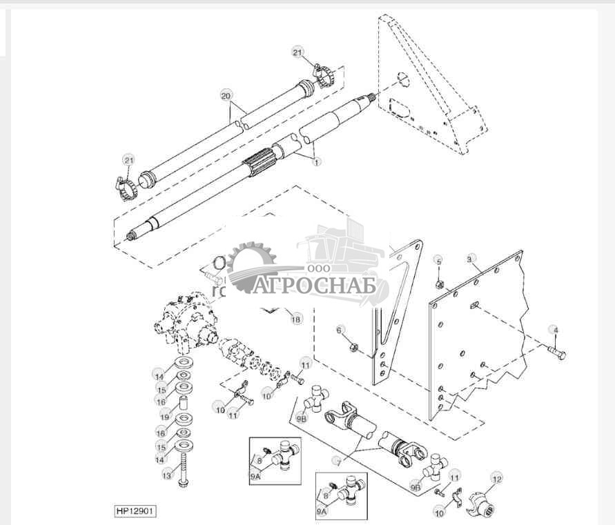 PRIMARY COUNTERSHAFT SUPPORTS AND GEARCASE MOUNTING 
